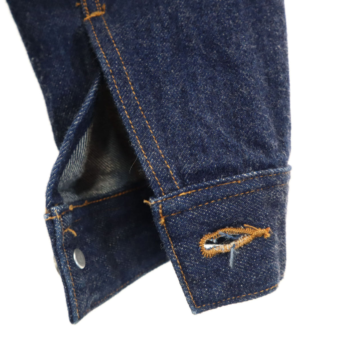 YAECA ヤエカ 日本製 デニムジャケット S ネイビー系 メンズ