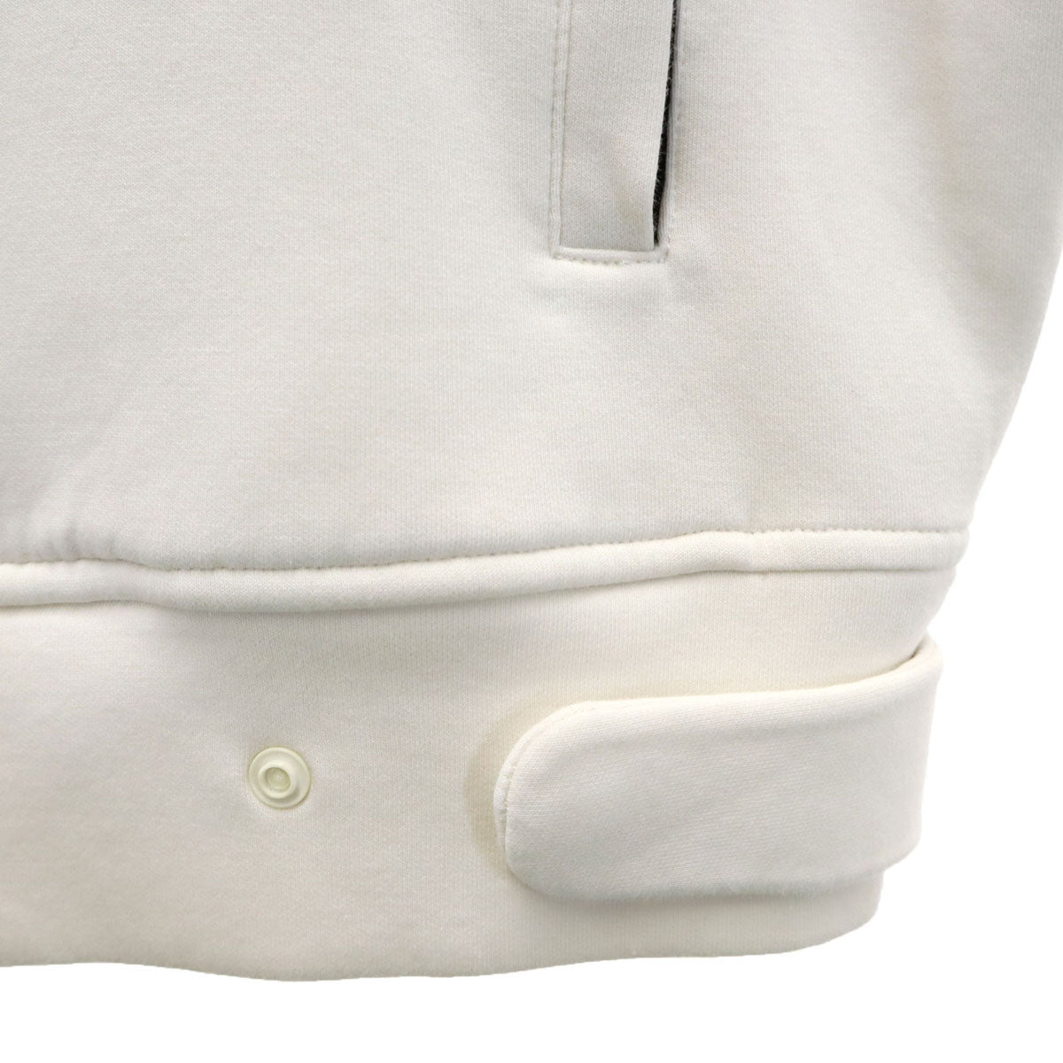 Emporio Armani エンポリオアルマーニ 長袖 パーカー XS ホワイト系 スチレッチ メンズ