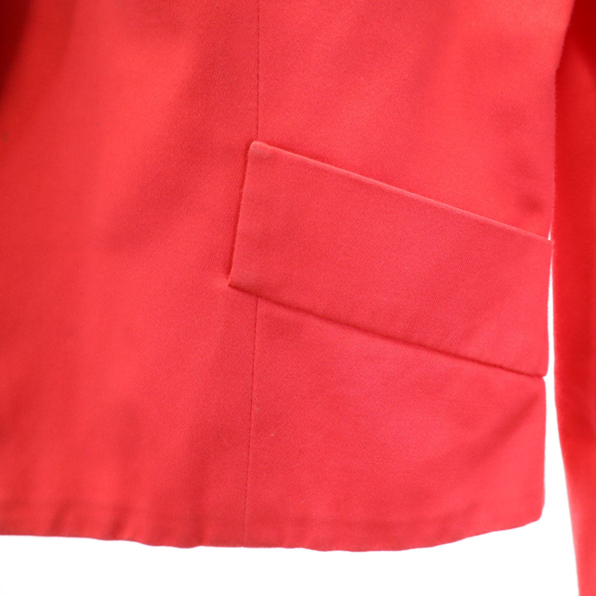 Christian Dior PRET-A-PORTER クリスチャンディオール プレタポルテ 90s オールド カジュアル スカートスーツ 上下 セットアップ 9 レッド レディース