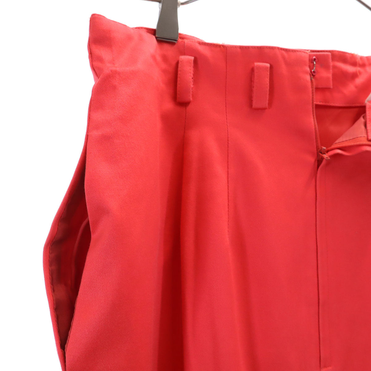 Christian Dior PRET-A-PORTER クリスチャンディオール プレタポルテ 90s オールド カジュアル スカートスーツ 上下 セットアップ 9 レッド レディース
