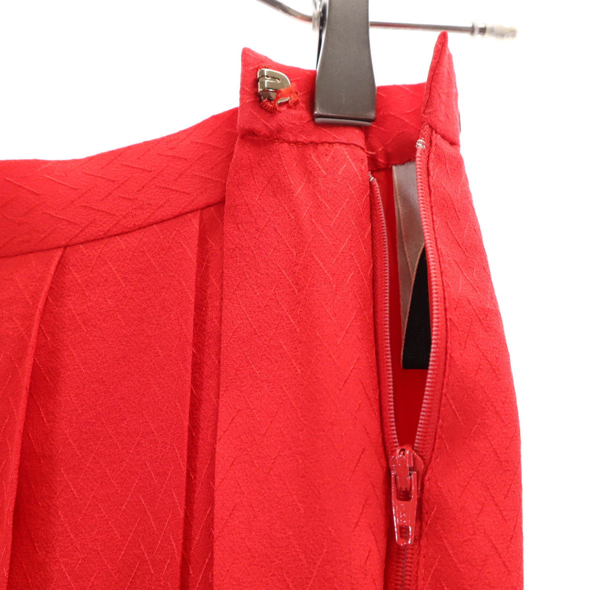 Christian Dior PRET-A-PORTER クリスチャンディオール プレタポルテ 90s オールド 総柄 長袖 シャツ 上下 セットアップ 7 レッド レディース