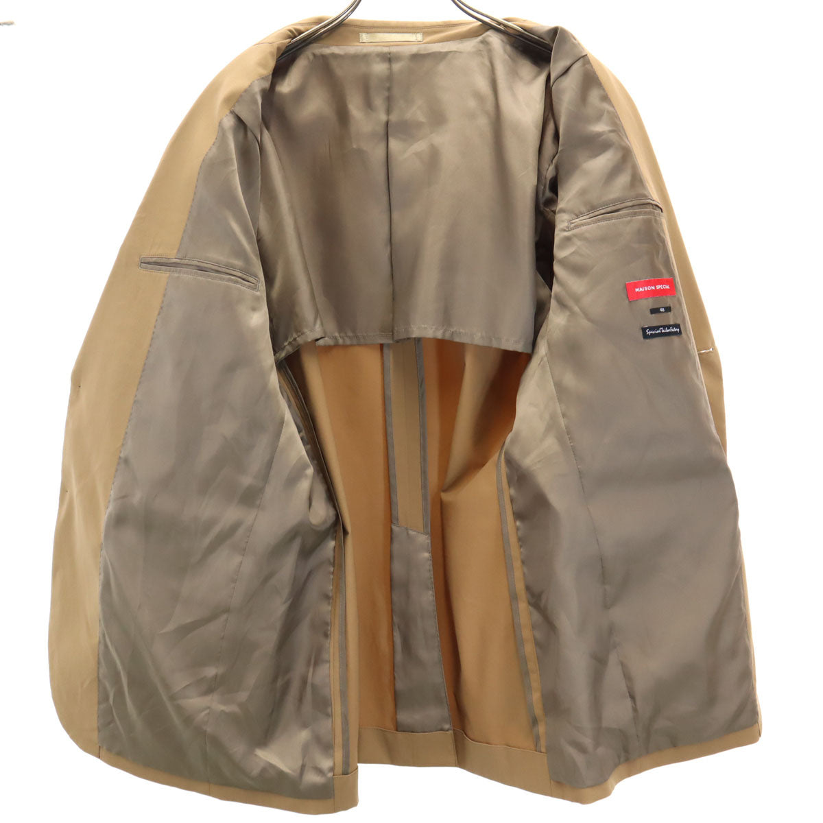 MAISON SPECIAL メゾンスペシャル カジュアル スーツ 上下 セットアップ 48 ブラウン メンズ