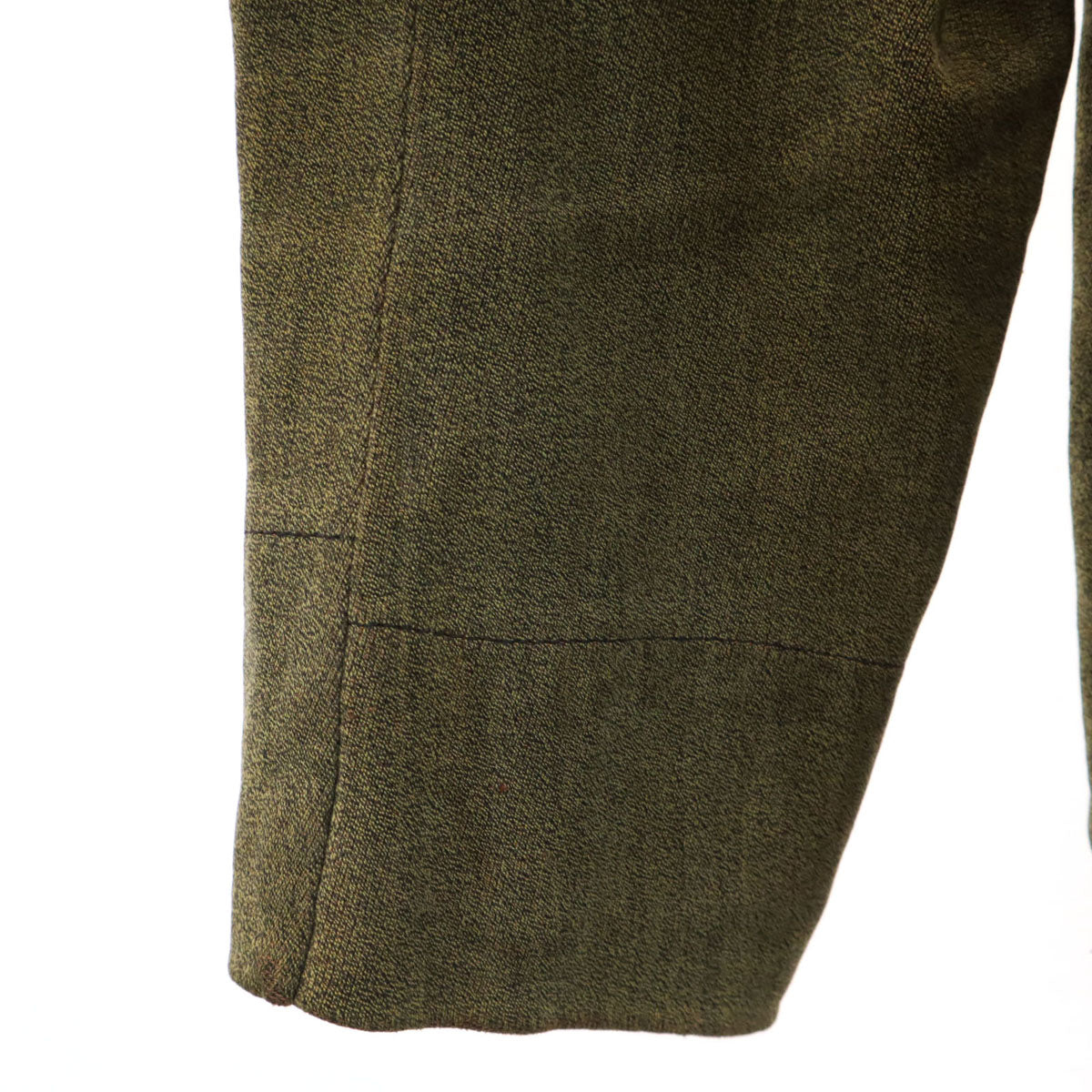 60s ヴィンテージ サファリジャケット 上下 セットアップ カーキ系 メンズ