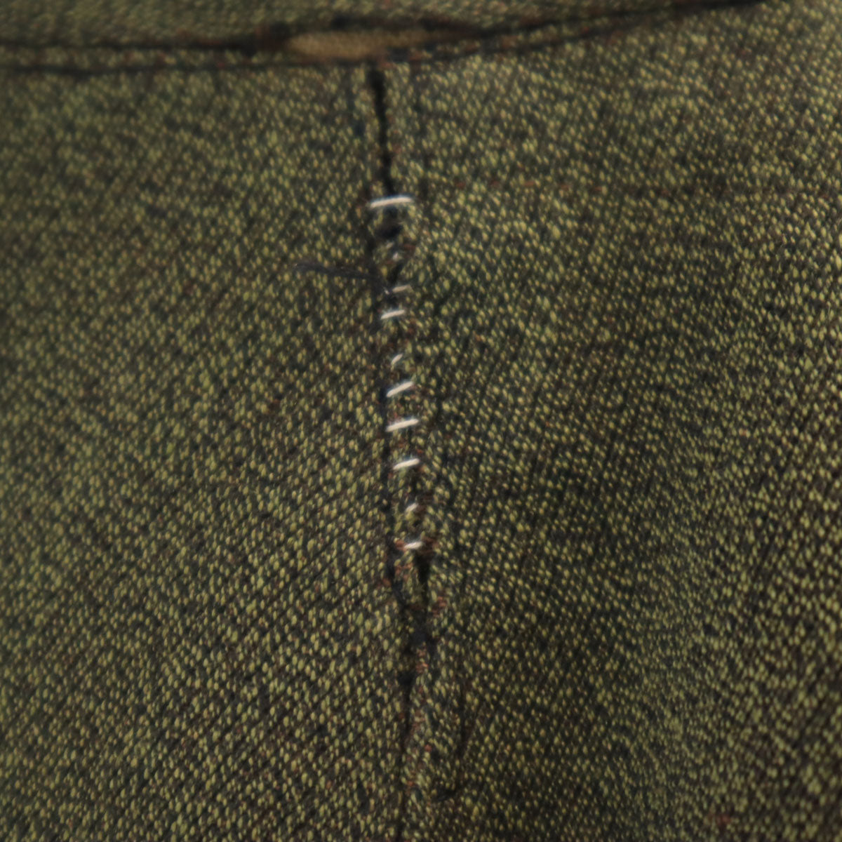 60s ヴィンテージ サファリジャケット 上下 セットアップ カーキ系 メンズ