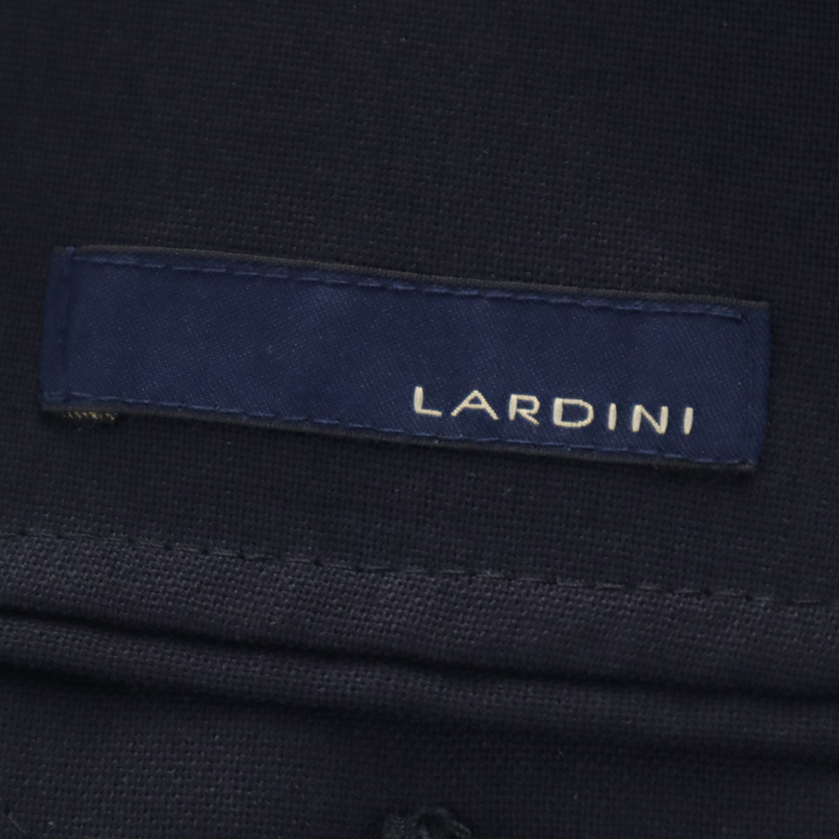 LARDINI ラルディーニ イタリア製 シングル スーツ 上下 セットアップ 46 濃紺 メンズ