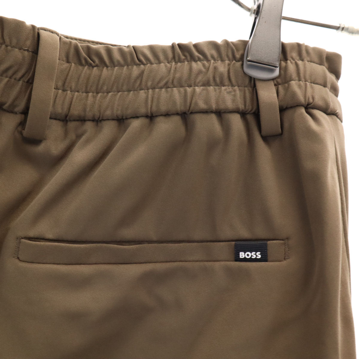 BOSS ボス カジュアル スーツ 上下 セットアップ 44 ブラウン イージー ストレッチ メンズ