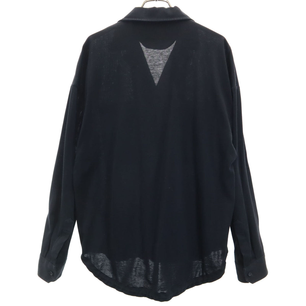 THE RERACS ザリラクス 長袖 日本製 シャツ 46 ブラック メンズ