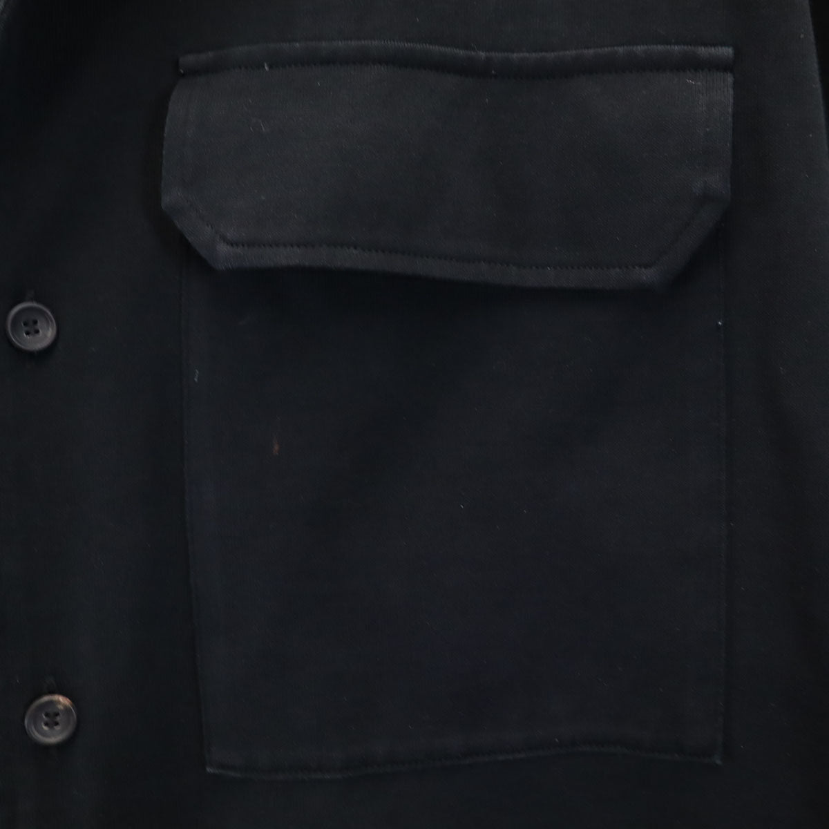 THE RERACS ザリラクス 長袖 日本製 シャツ 46 ブラック メンズ