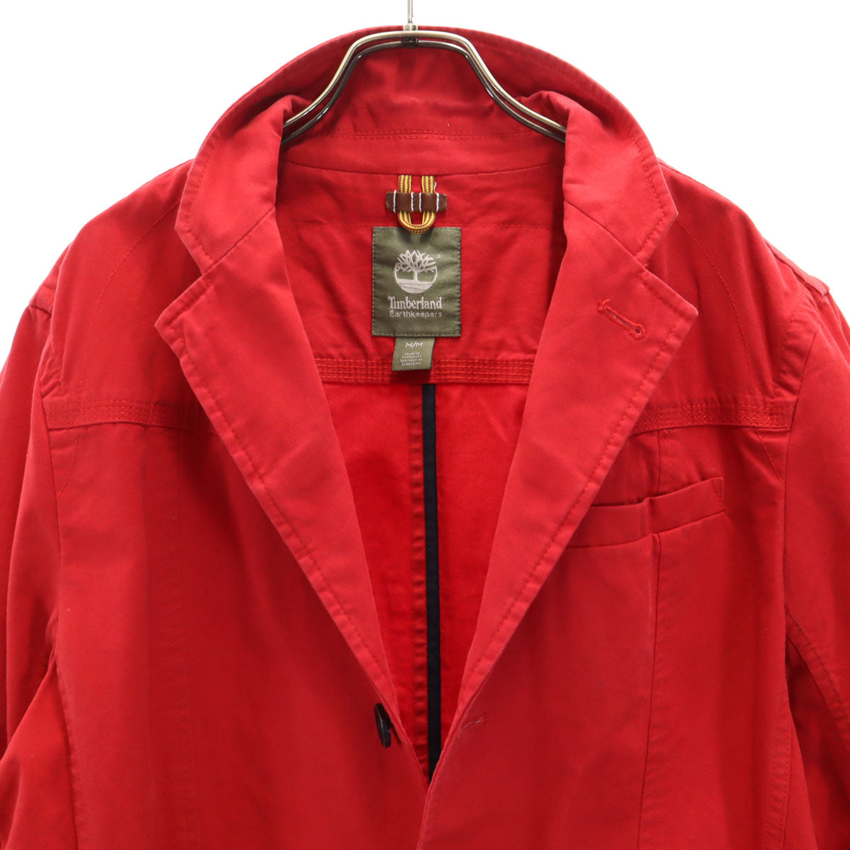 Timberland ティンバーランド テーラードジャケット M 赤 メンズ