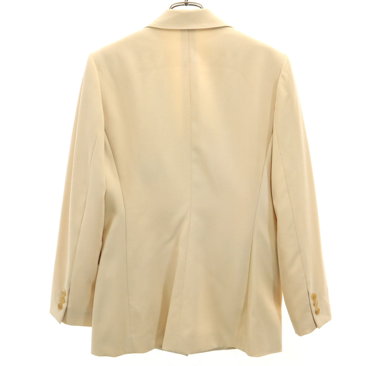 BURBERRY バーバリー シルクブレンド テーラードジャケット 38 ベージュ 三陽商会 レディース