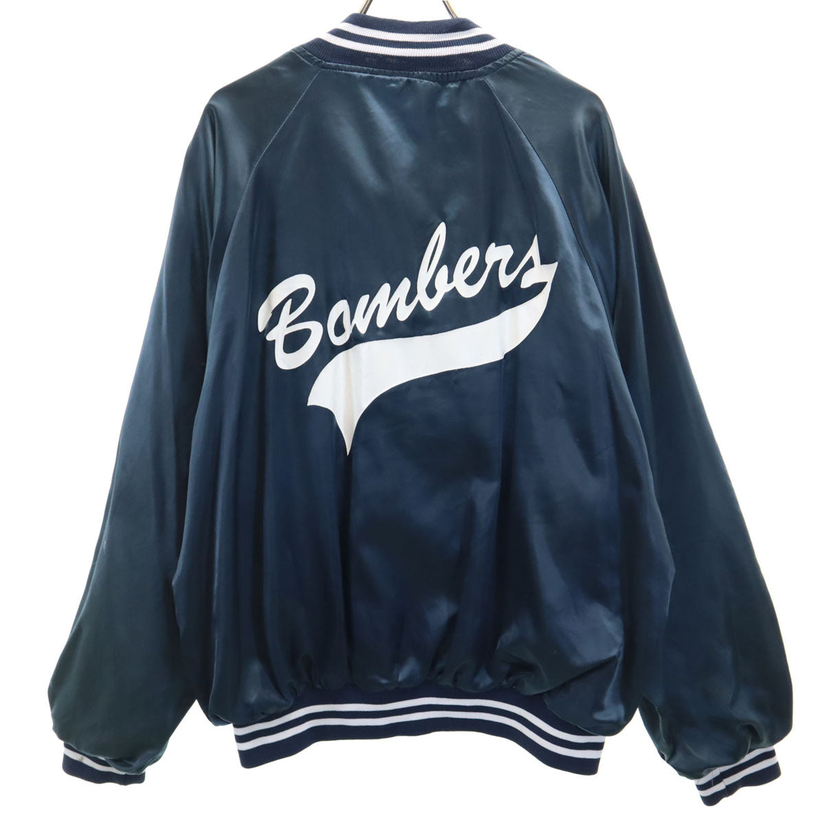 80s 90s USA製 オールド スタジャン XL ネイビー メンズ