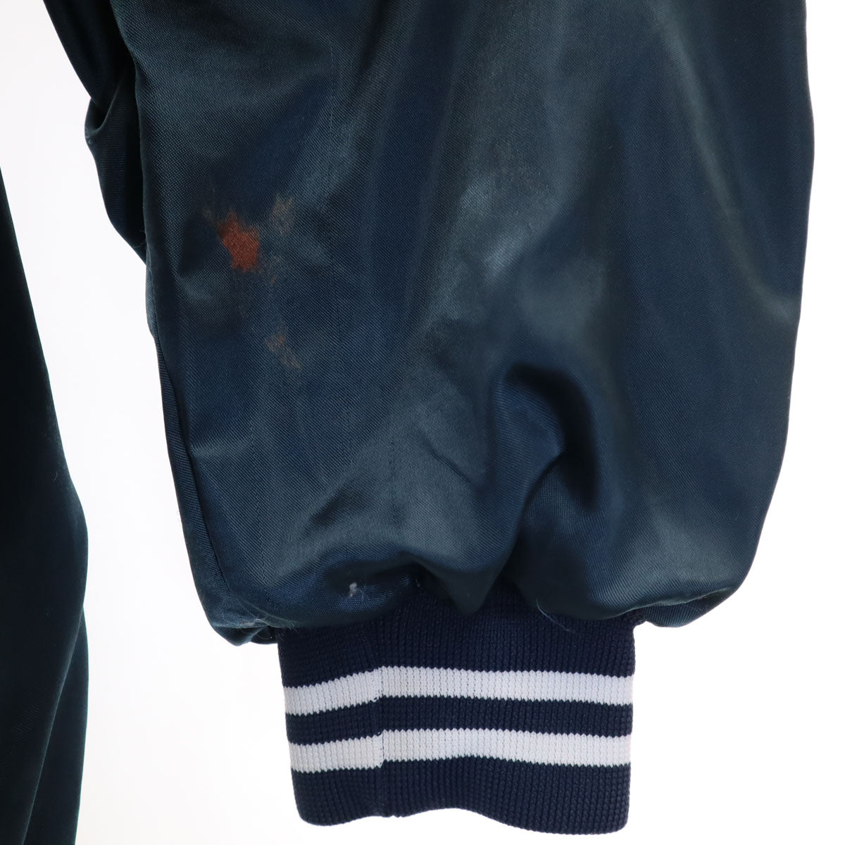 80s 90s USA製 オールド スタジャン XL ネイビー メンズ