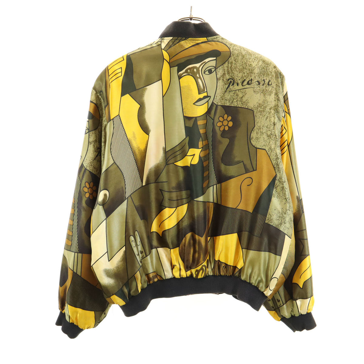 ピカソ リバーシブル ジャケット オリーブ系 メンズ