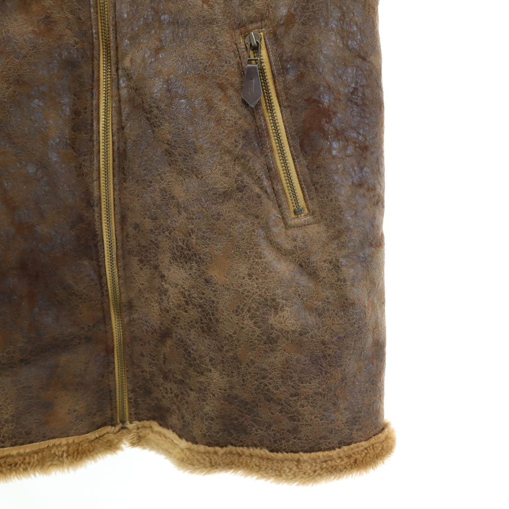 JC de CASTELBAJAC カステルバジャック フェイク ムートンコート 140 ブラウン KIDS SPORT キッズ