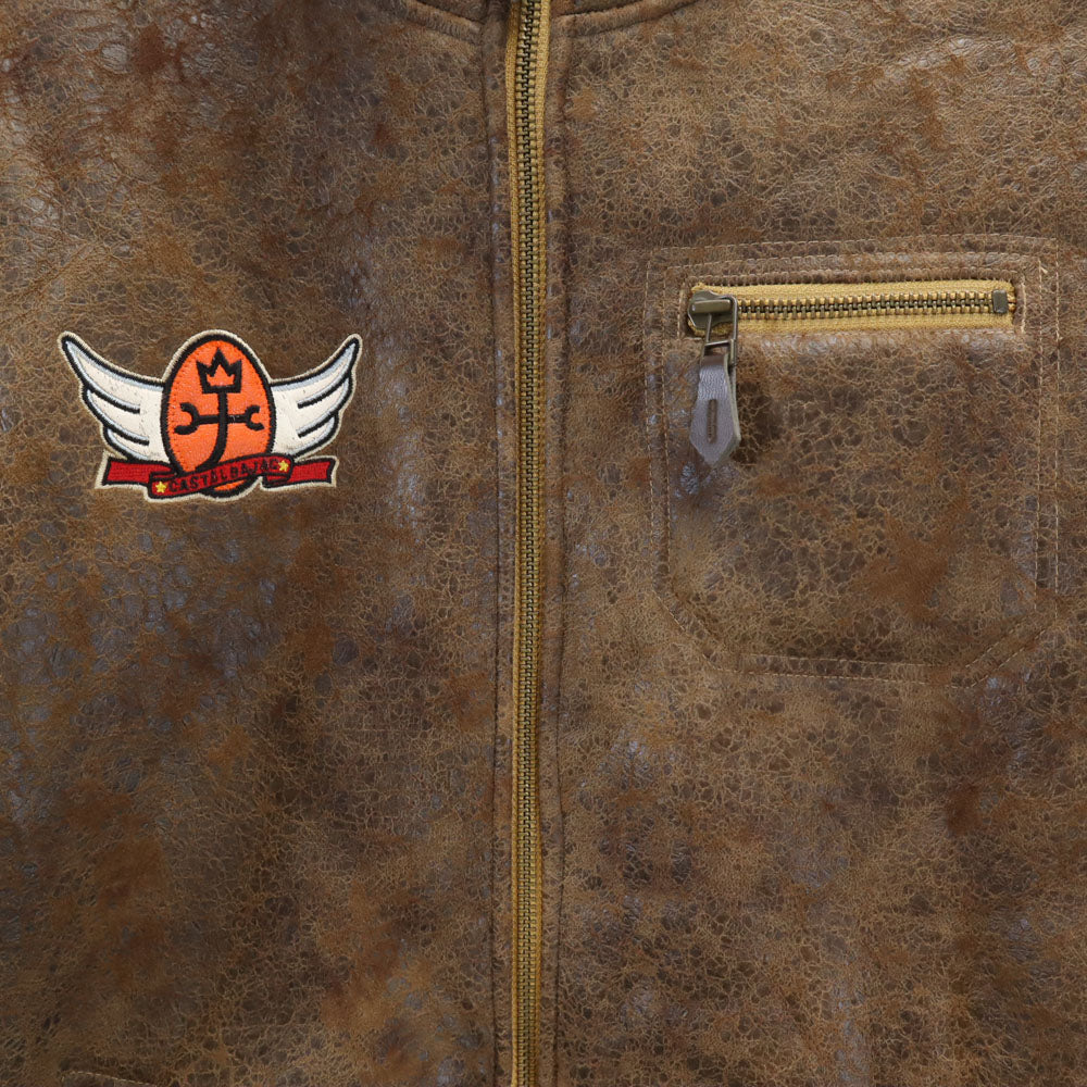 JC de CASTELBAJAC カステルバジャック フェイク ムートンコート 140 ブラウン KIDS SPORT キッズ