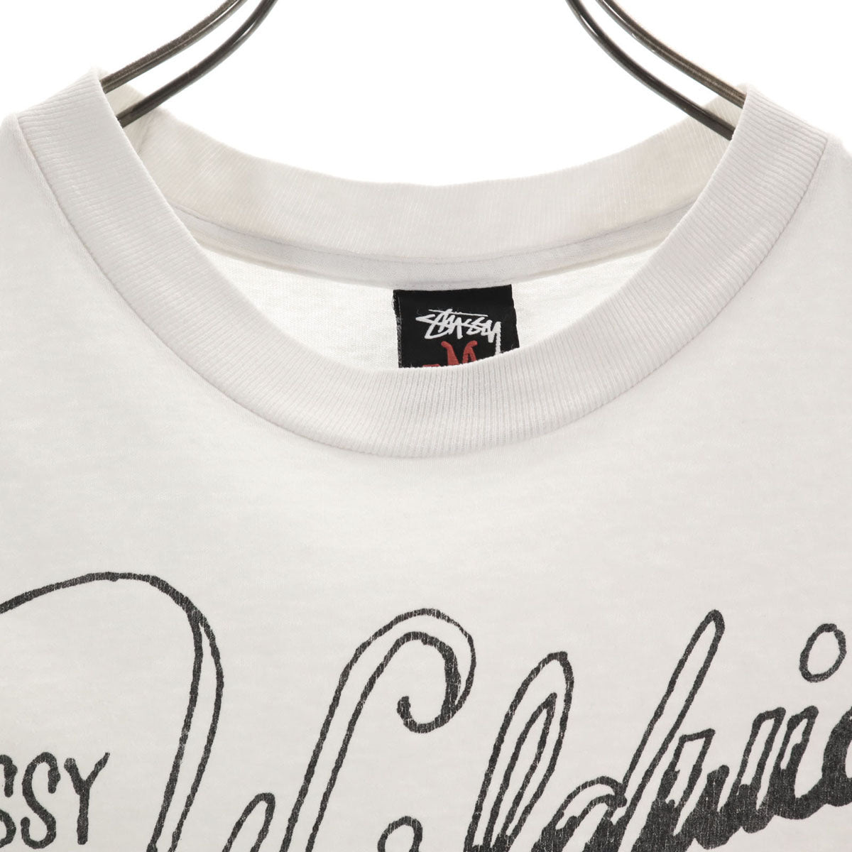 STUSSY ステューシー 半袖 Tシャツ M ホワイト系 メンズ