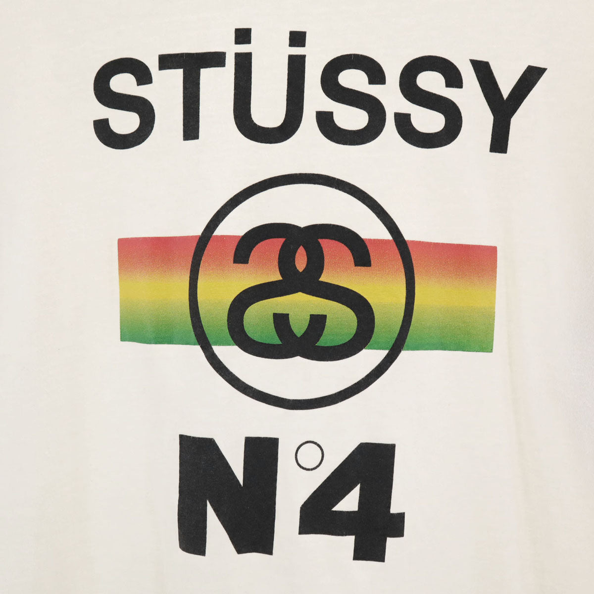STUSSY ステューシー 半袖 Tシャツ L オフホワイト メンズ