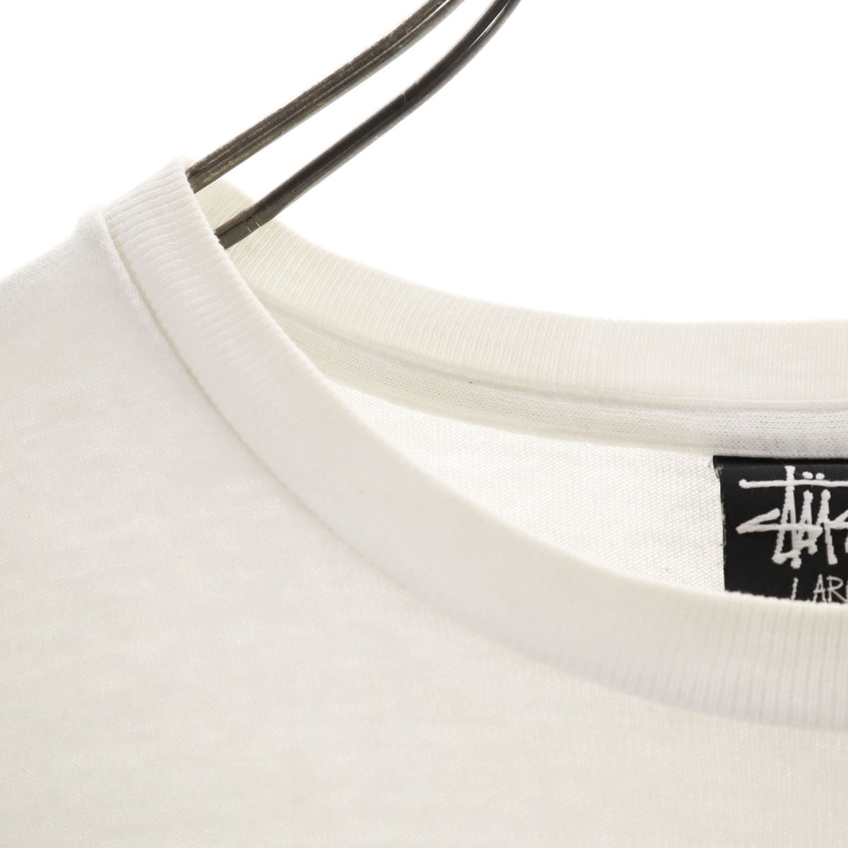 STUSSY ステューシー 半袖 Tシャツ L オフホワイト メンズ
