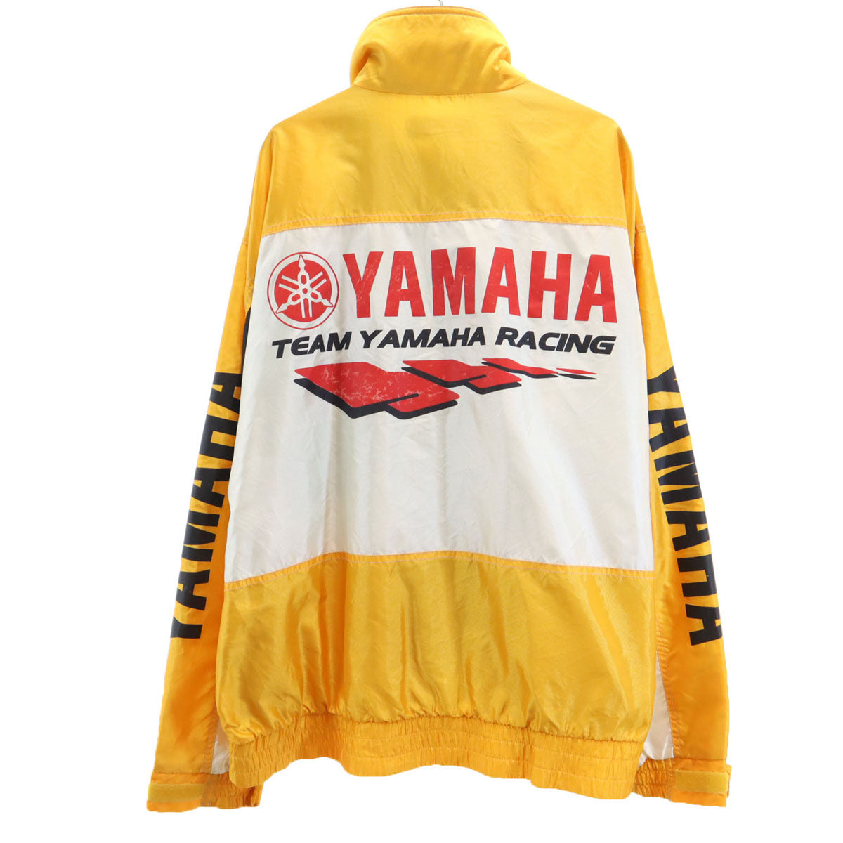 YAMAHA ヤマハ ウインドブレーカー LL イエロー系 裏メッシュ メンズ