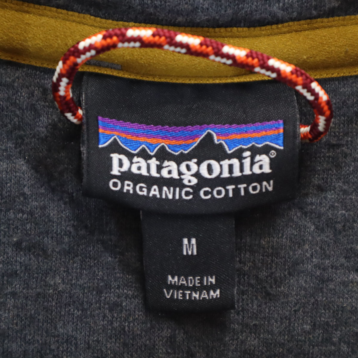 patagonia パタゴニア オーガニックコットン 長袖 キルト スナップT プルオーバー シャツ M チャコールグレー アウトドア 25371SP18 メンズ