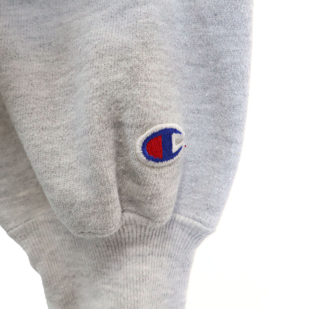 Champion チャンピオン 90s USA製 オールド 刺繍タグ カレッジ 長袖 リバースウィーブ スウェット トレーナー XL グレー 裏起毛 メンズ
