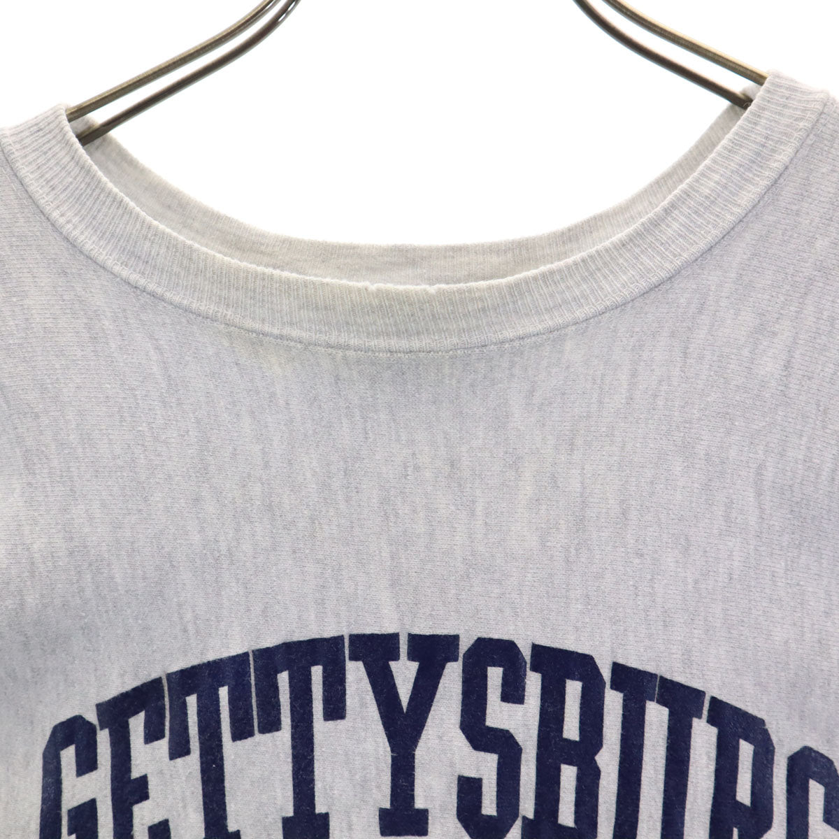 Champion チャンピオン 90s USA製 オールド 刺繍タグ カレッジ 長袖 リバースウィーブ スウェット トレーナー XL グレー 裏起毛 メンズ