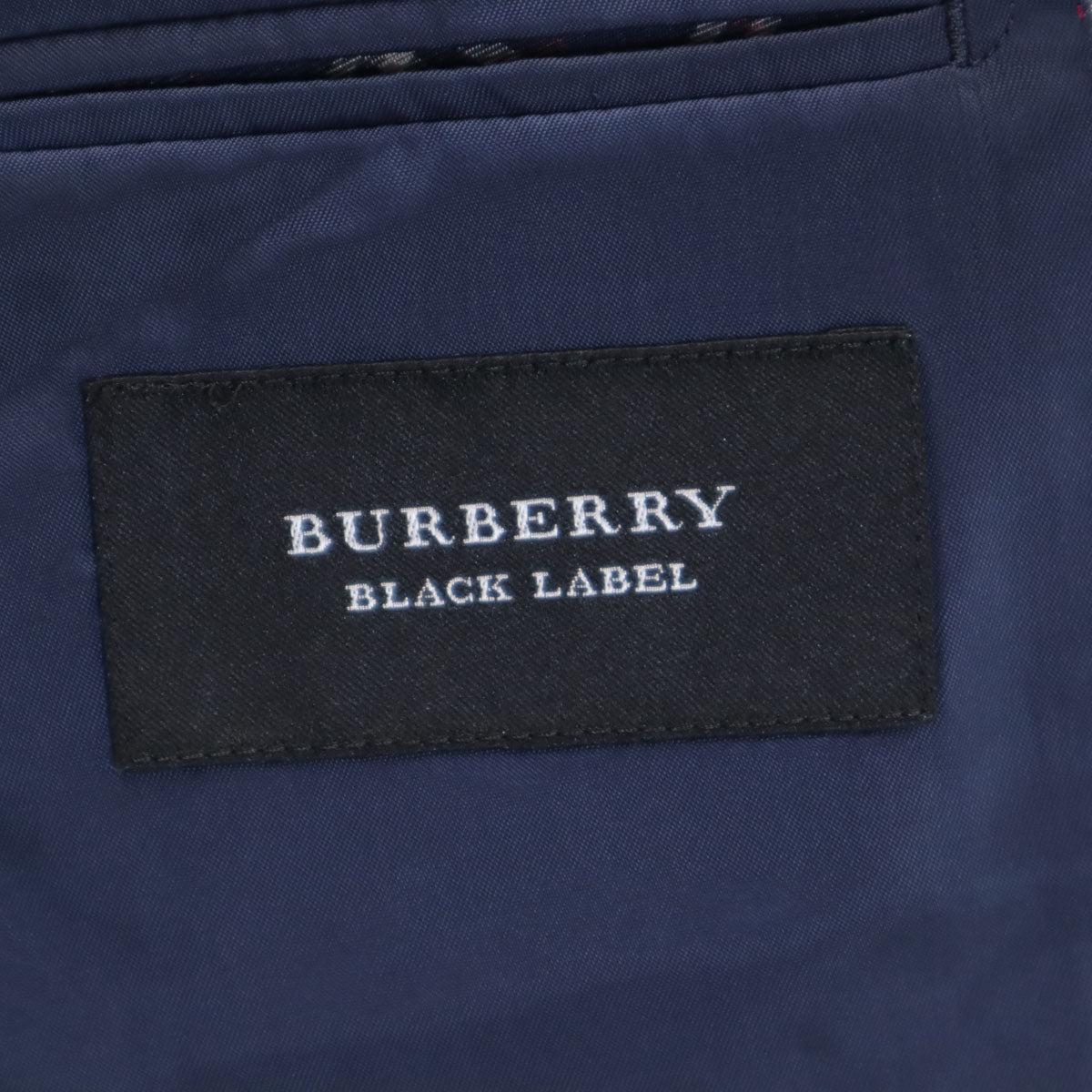 BURBERRY BLACK LABEL バーバリーブラックレーベル 日本製 テーラードジャケット 40R グレー 三陽商会 メンズ