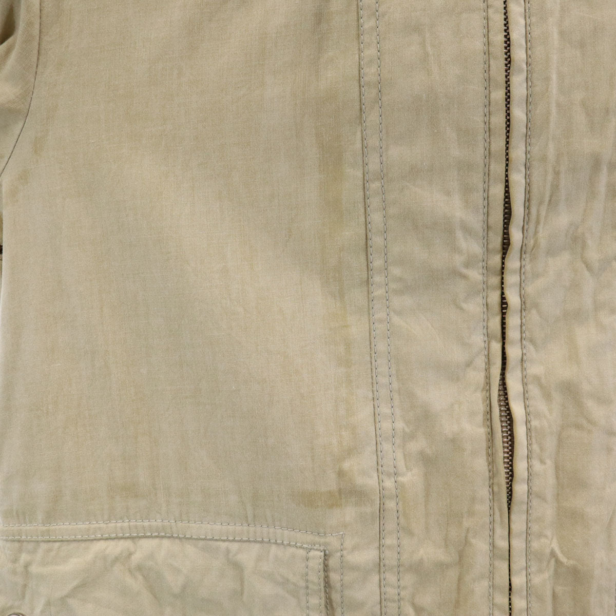 LOUIS VUITTON ルイヴィトン イタリア製 フーデッド ジャケット 38 ベージュ レディース