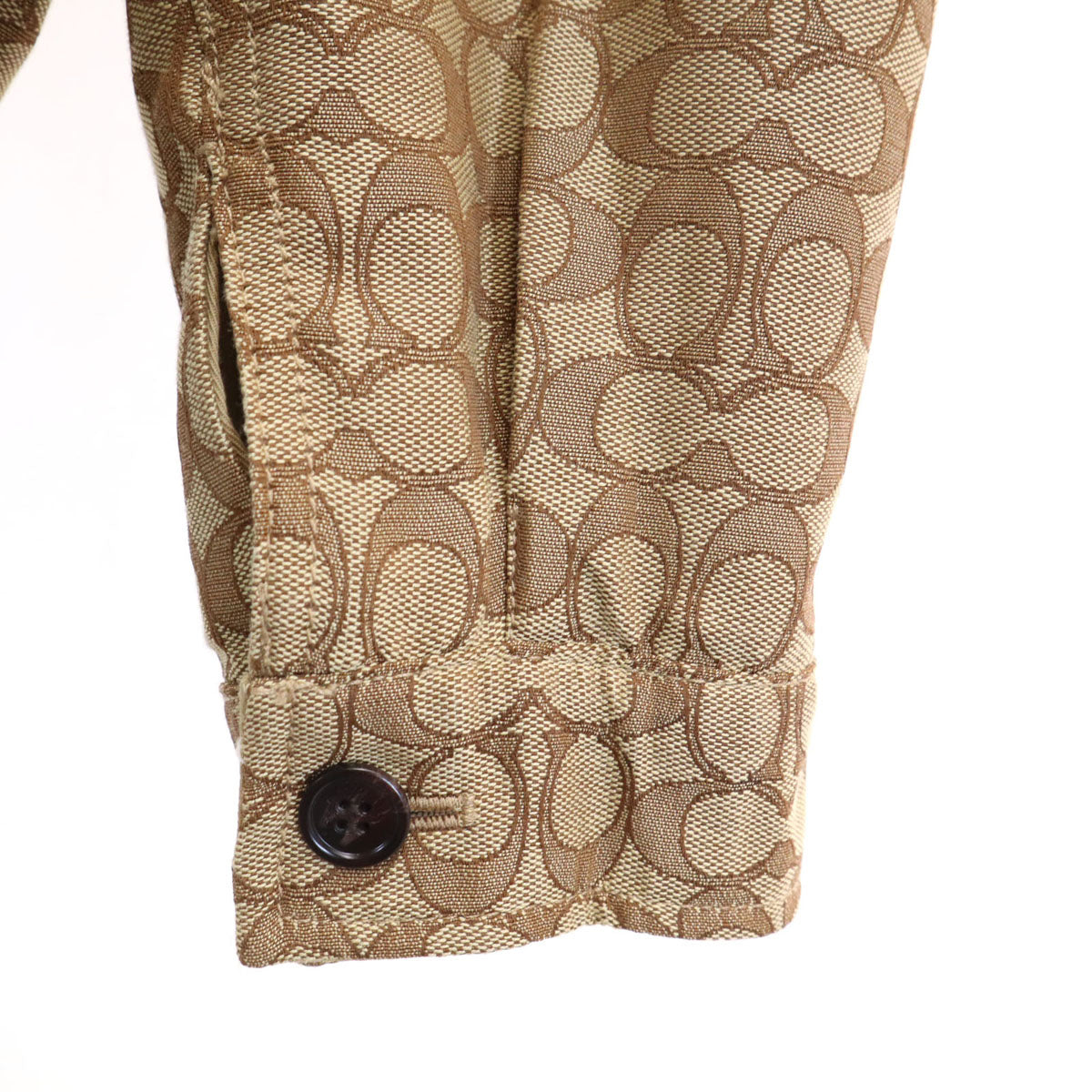 COACH コーチ シグネチャー ヘリテージ リバーシブル ジャケット ベージュ CS784 メンズ