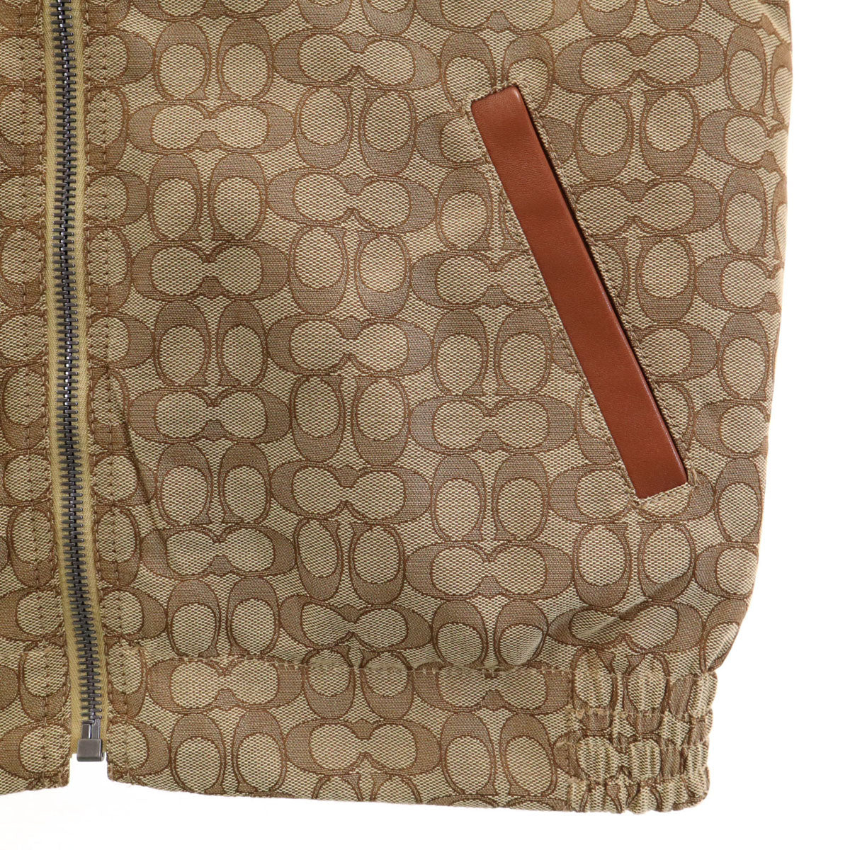 COACH コーチ シグネチャー ヘリテージ リバーシブル ジャケット ベージュ CS784 メンズ