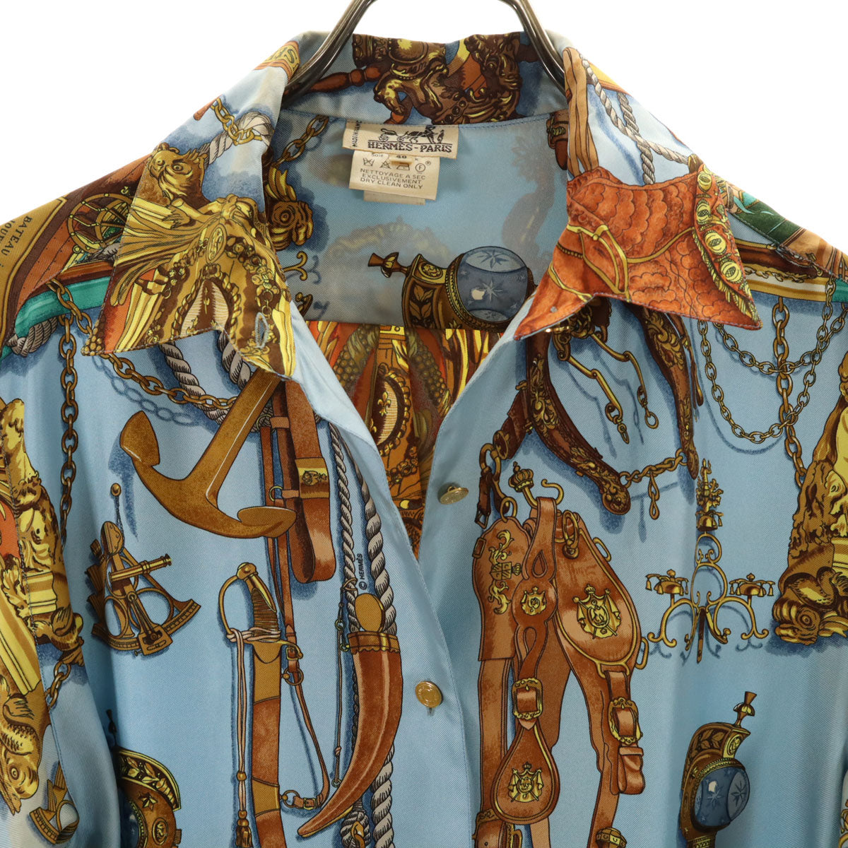 HERMES-PARIS 長袖シャツ 40