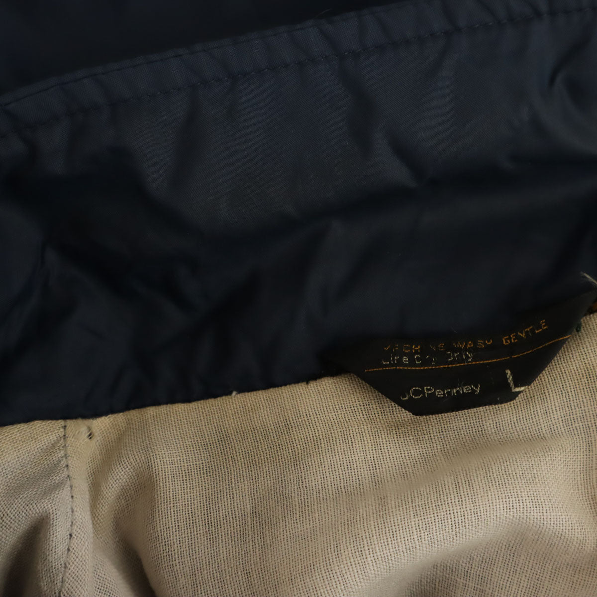 JCPenney ジェイシーペニー 70s 80s ヴィンテージ コーチジャケット L ネイビー メンズ