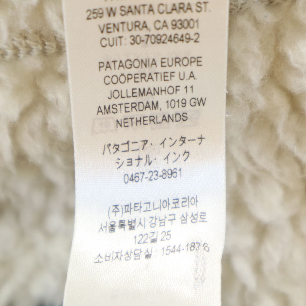 patagonia パタゴニア 長袖 ボア ダスティ メサ パーカー XS ベージュ系 25115 アウトドア レディース