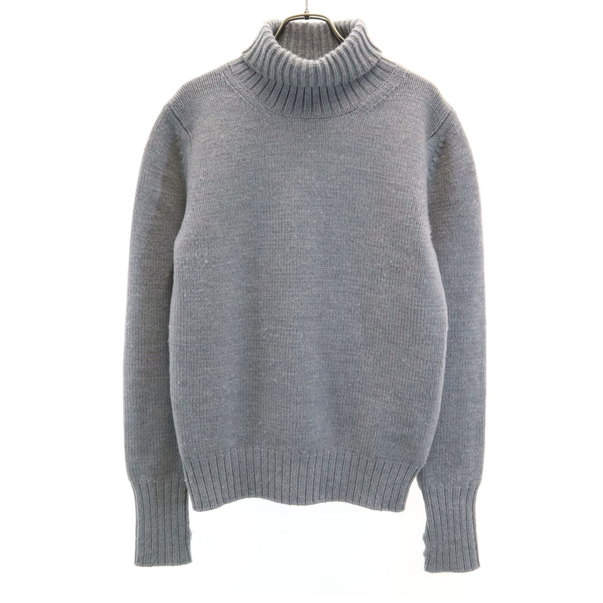 HYKE ハイク 長袖 タートルネック セーター 1 グレー ニット レディース