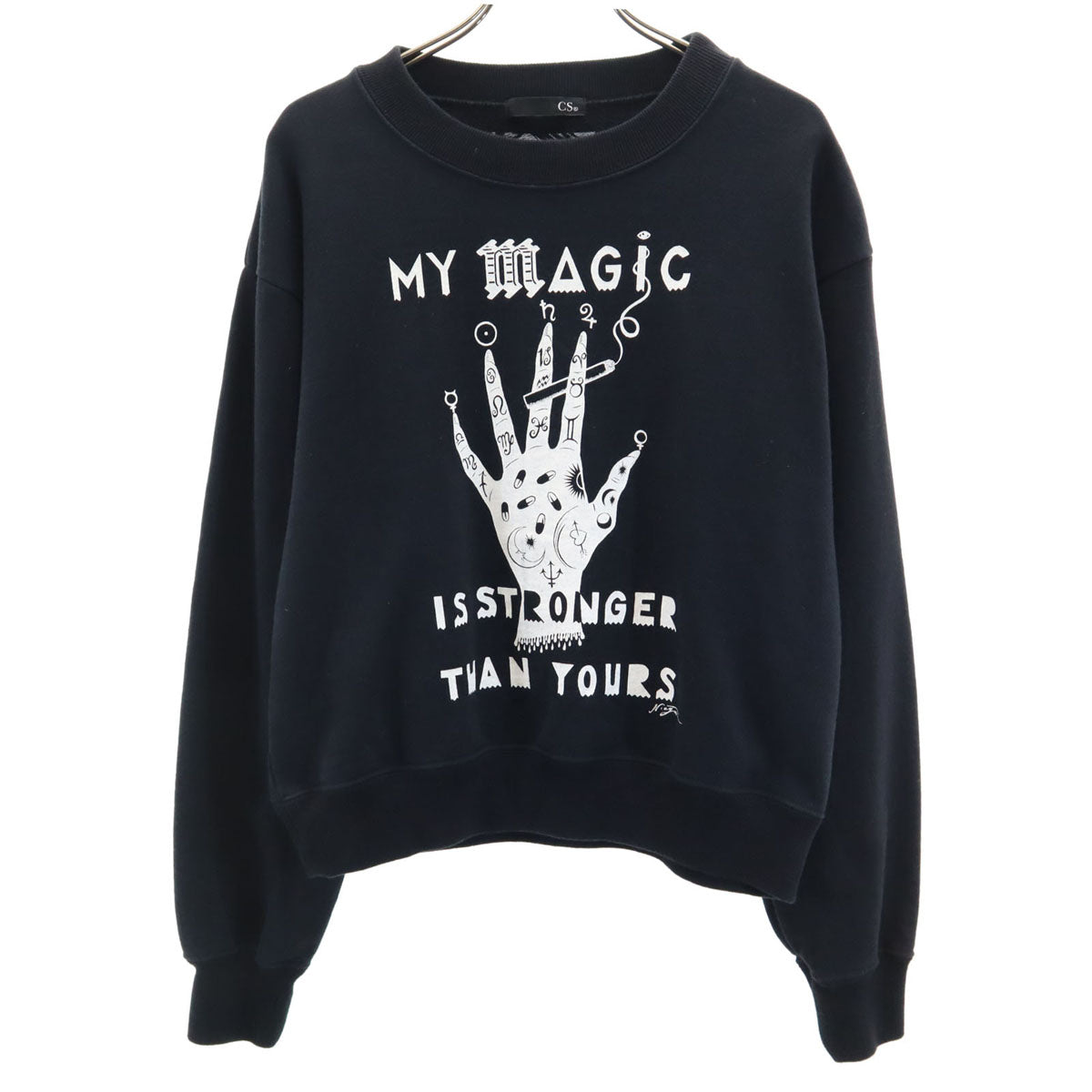 HYSTERICS ヒステリックス 長袖 スウェット トレーナー FREE ブラック ヒステリックグラマー レディース