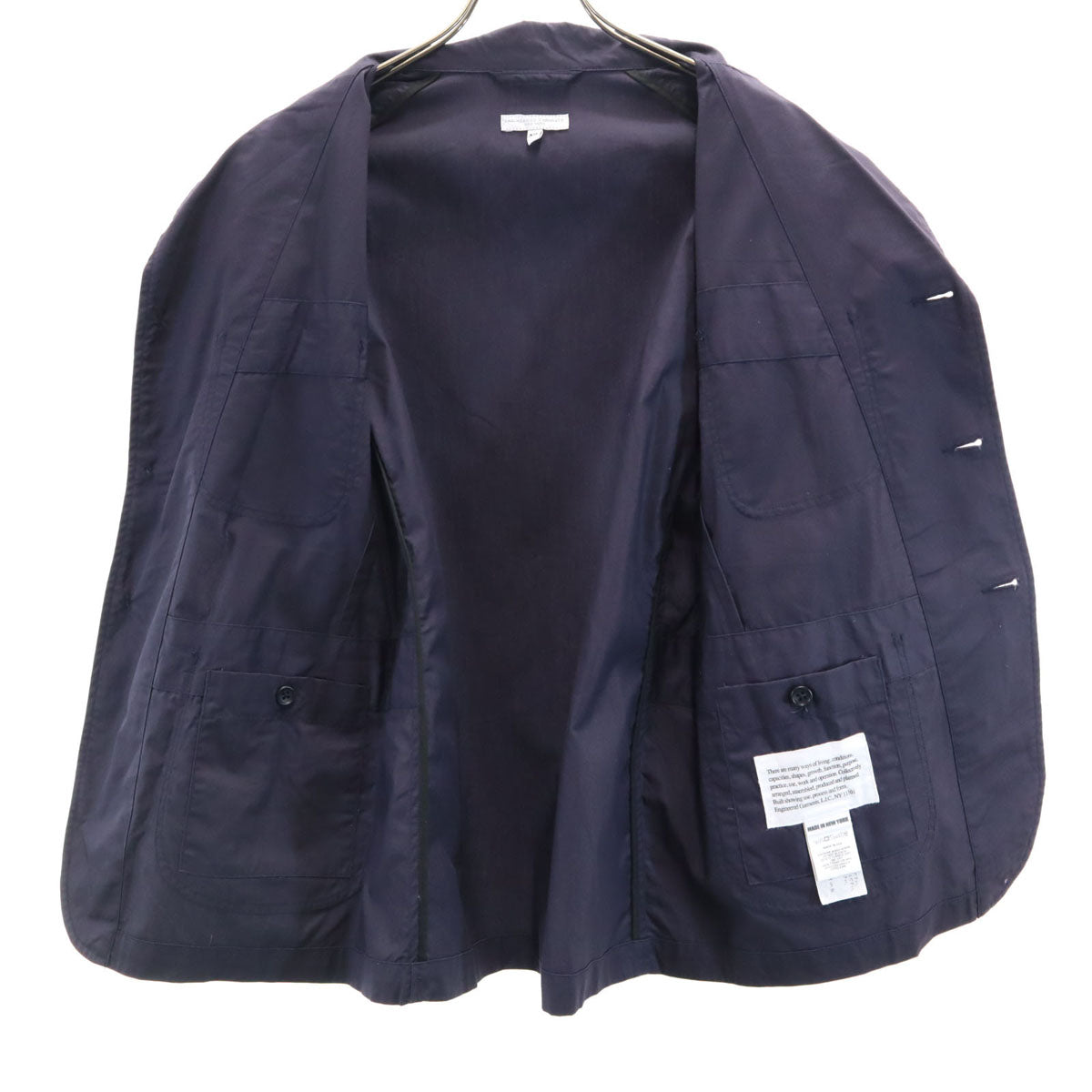 Engineered Garments エンジニアードガーメンツ USA製 ドライバーズ ジャケット XS ネイビー メンズ