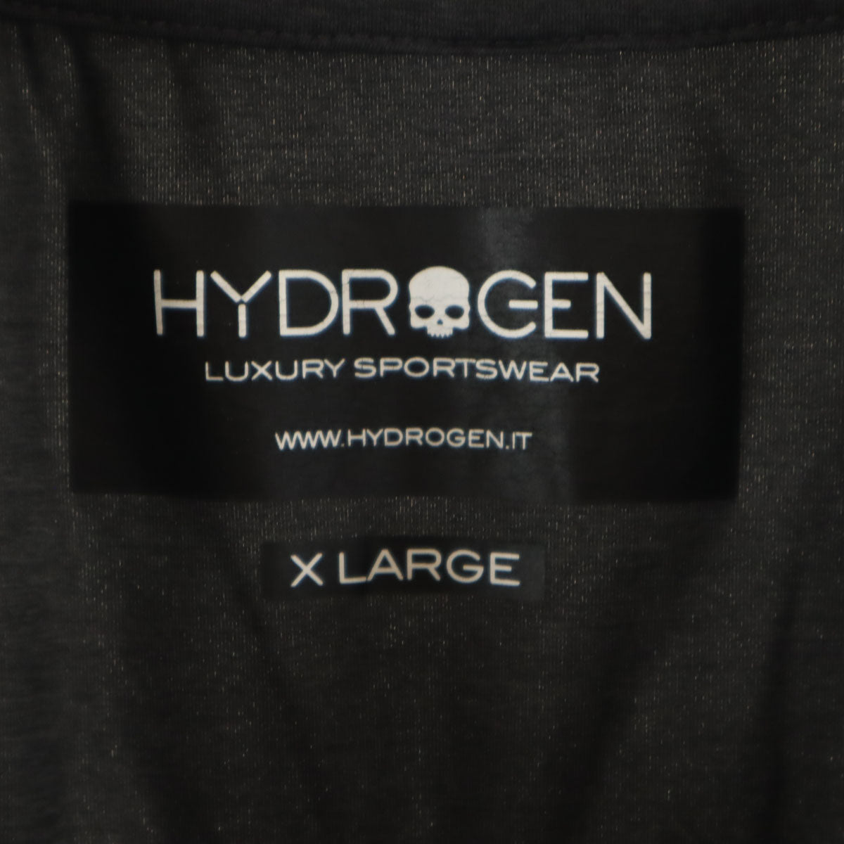 HYDROGEN ハイドロゲン 半袖 ポロシャツ XL グレー メンズ
