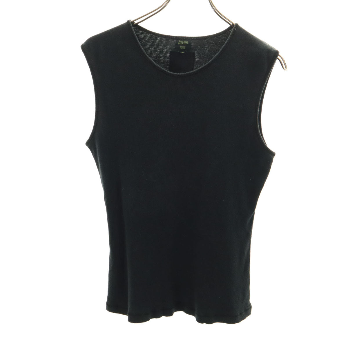 JEAN-PAUL GAULTIER ジャンポールゴルチエ 日本製 タンクトップ M ブラック メンズ