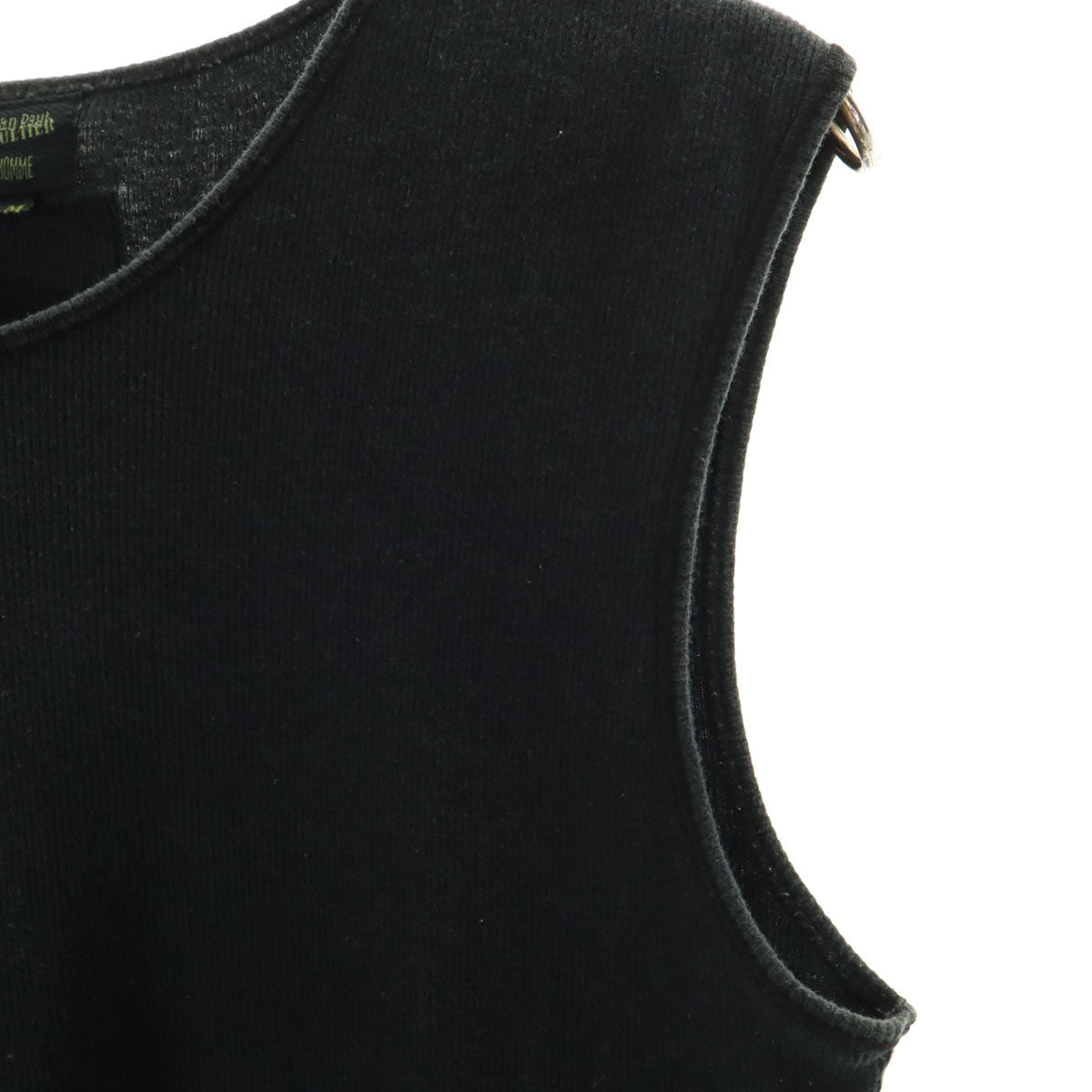 JEAN-PAUL GAULTIER ジャンポールゴルチエ 日本製 タンクトップ M ブラック メンズ