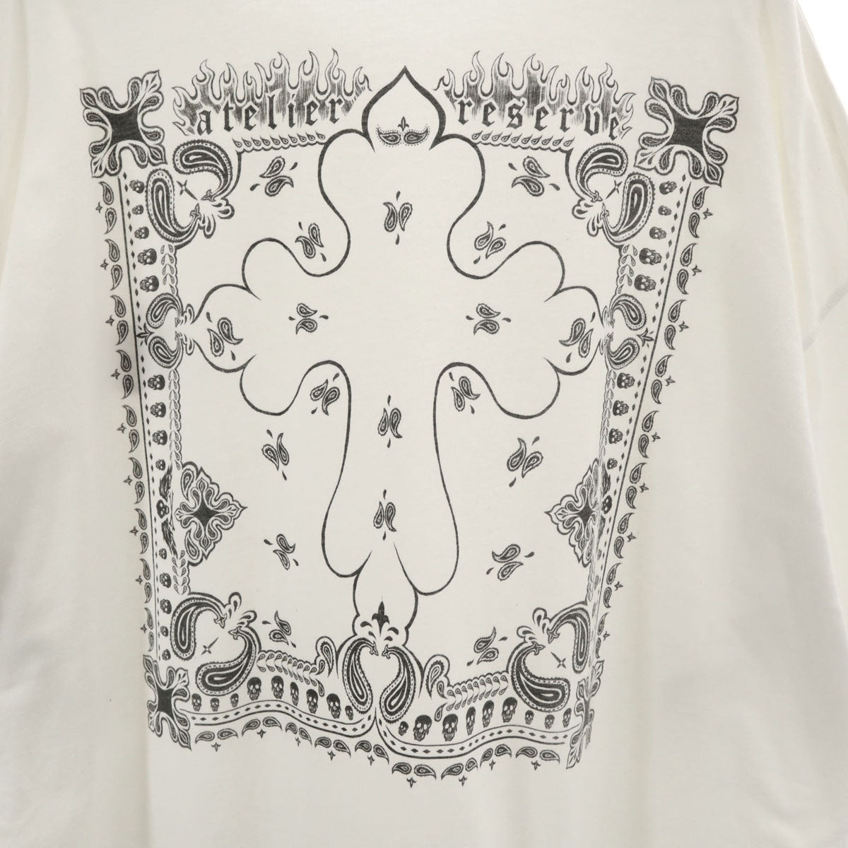 DENHAM デンハム ポルトガル製 半袖 カットソー ホワイト メンズ