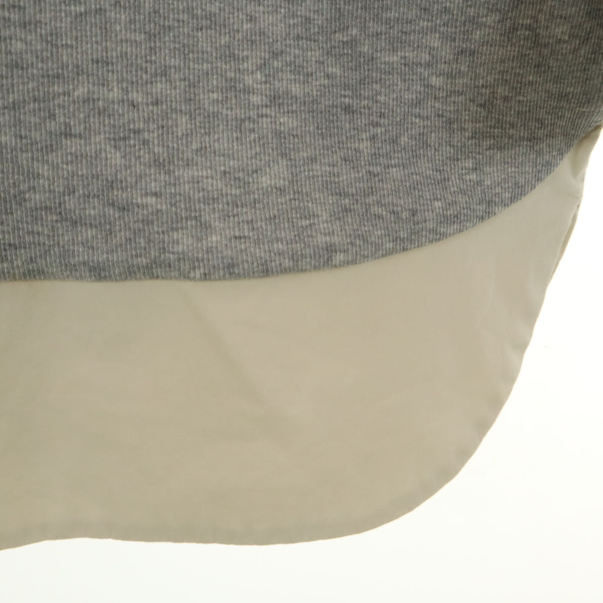 FABIANA FILIPPI ファビアナ フィリッピ イタリア製 7分袖 カットソー S グレー系 レディース