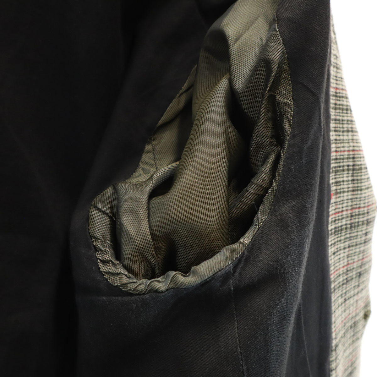 MARNI マルニ イタリア製 ウールブレンド チェック柄 テーラードジャケット 44 グレー系 メンズ