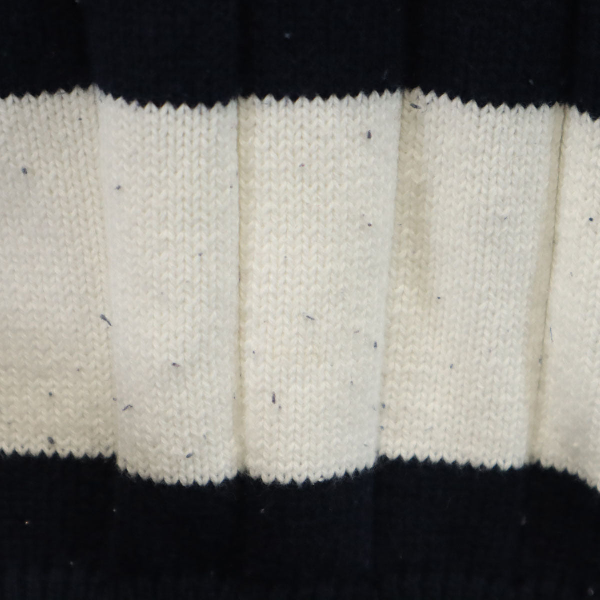 NAUTICA ノーティカ 90s オールド ボーダー柄 長袖 セーター L ネイビー系 コットンニット メンズ