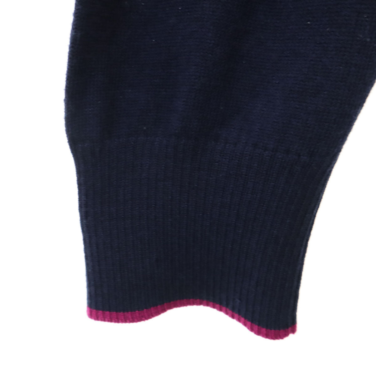 BURBERRY BLACK LABEL バーバリーブラックレーベル 長袖 ニットカーディガン 3 ネイビー 三陽商会 メンズ