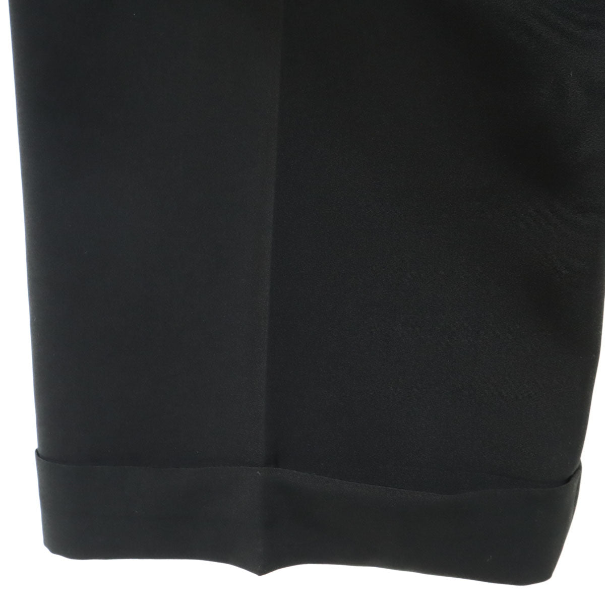 agnes b. アニエスベー 日本製 パンツスーツ 上下 セットアップ 0/36 黒 レディース