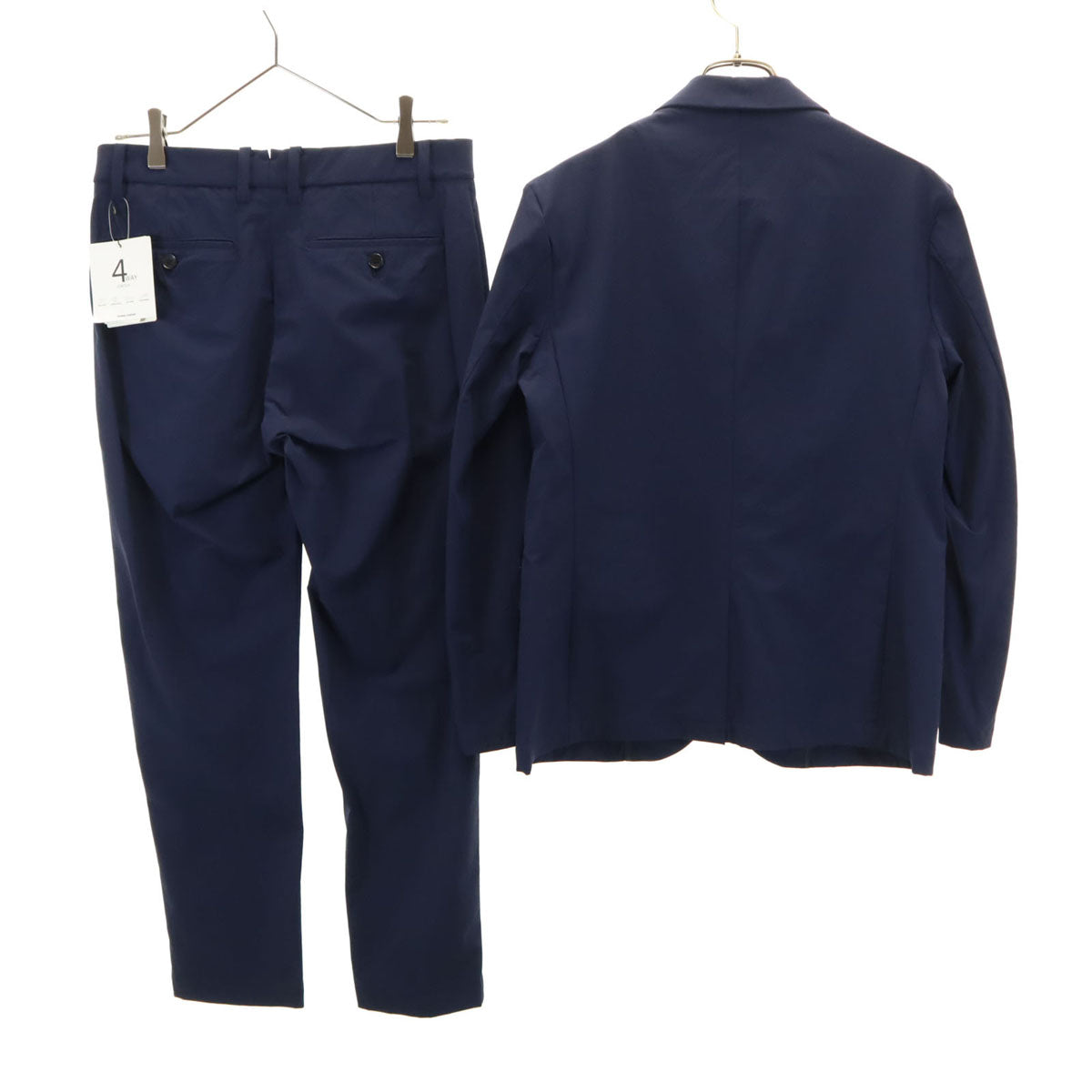 JOURNAL STANDARD ジャーナルスタンダード 未使用 スーツ 上下 セットアップ S ネイビー タグ付き メンズ