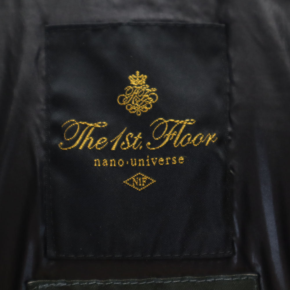 nano universe ナノユニバース × 西川ダウン ダウンコート 36 黒 レディース