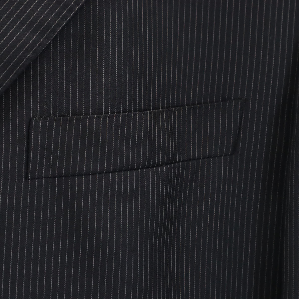 Paul Smith ポールスミス ストライプ ウール スーツジャケット LX ブラック系 メンズ