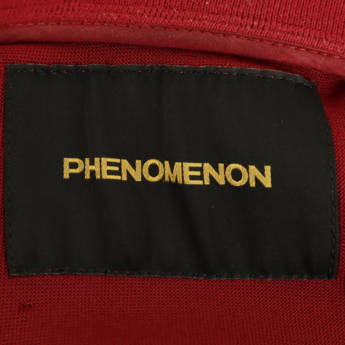 PHENOMENON フェノメノン ジップジャケット S レッド系 メンズ