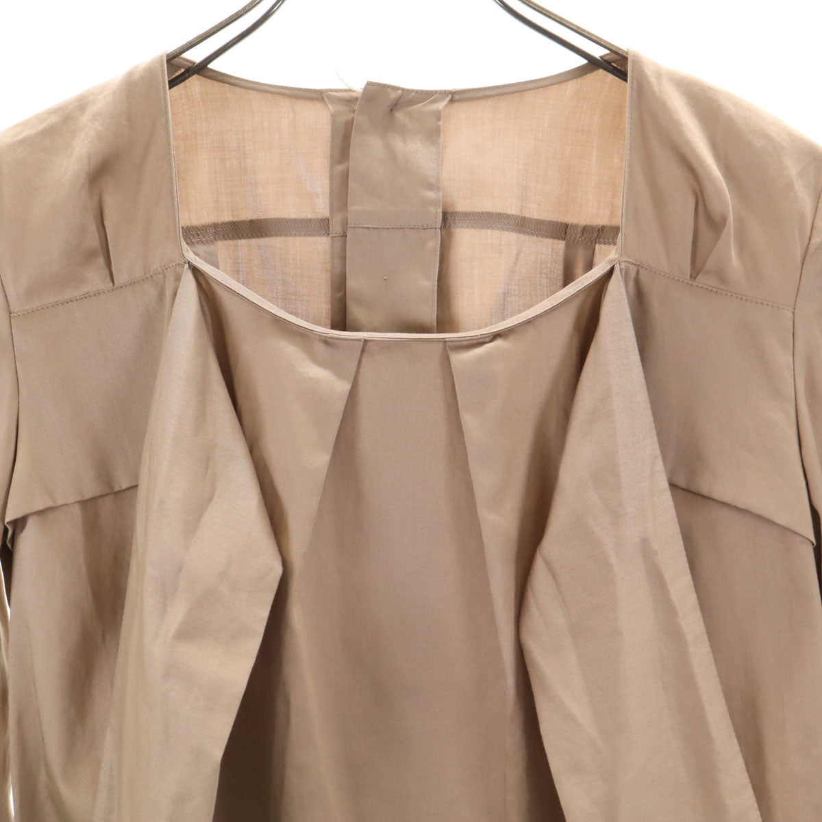 MACKINTOSH PHILOSOPHY マッキントッシュフィロソフィー 7分袖 シャツ 38 ベージュ系 レディース